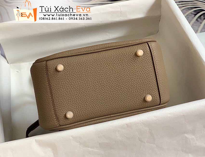 Túi Xách Hermes Lindy Mini Bag Siêu Cấp Màu Kem Đẹp.