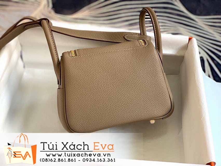 Túi Xách Hermes Lindy Mini Bag Siêu Cấp Màu Kem Đẹp.