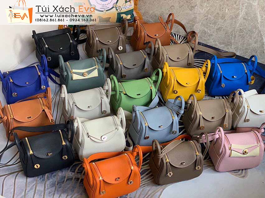 Túi Xách Hermes Lindy Mini Bag Siêu Cấp Màu Kem Đẹp.