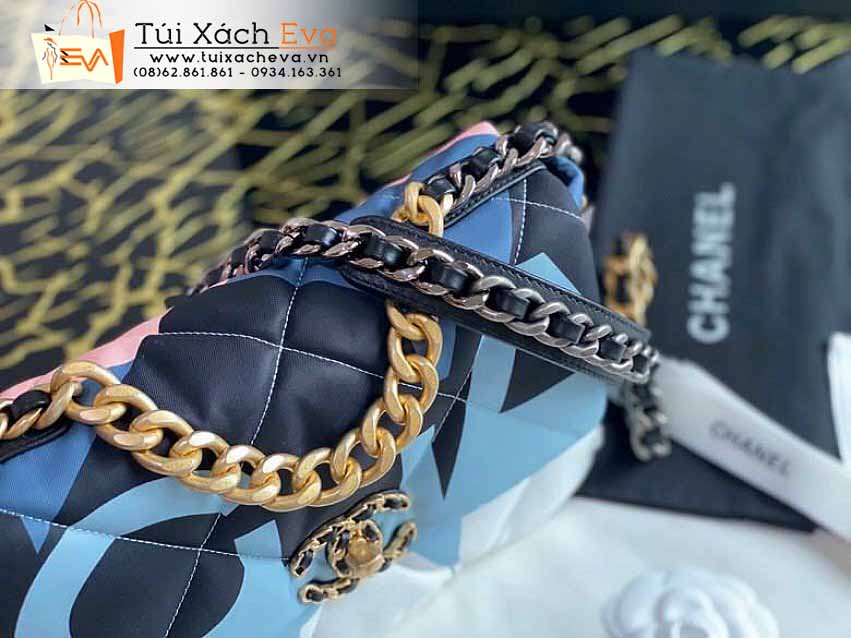 Túi Xách Chanel 19 Bag Siêu Cấp Màu Xanh Đẹp.