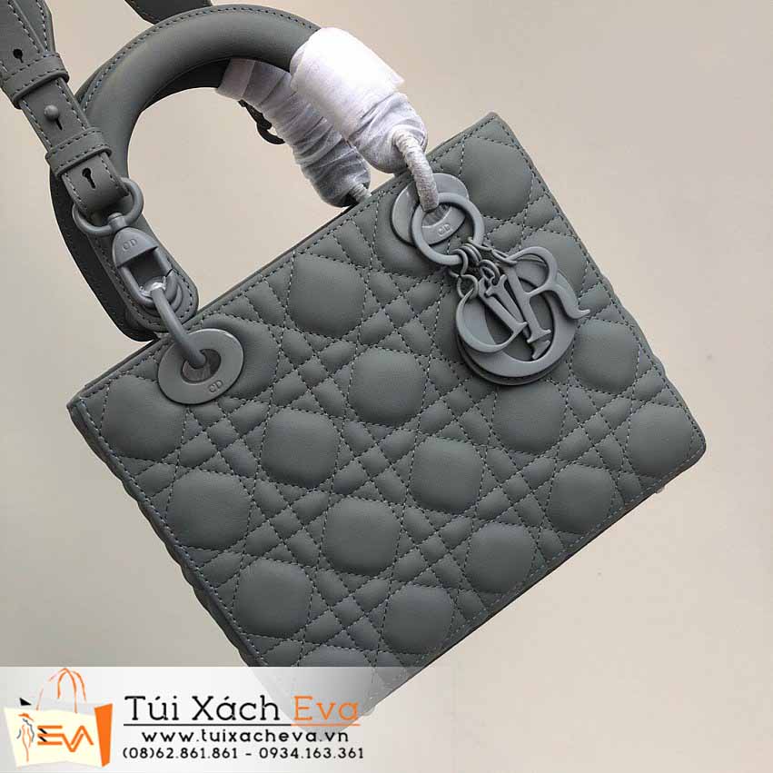 Túi Xách Dior Bag Siêu Cấp Màu Xám Đẹp.