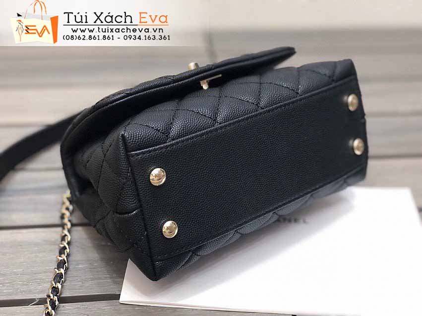 Túi Xách Chanel CocoHanlde Bag Siêu Cấp Màu Đen Đẹp.