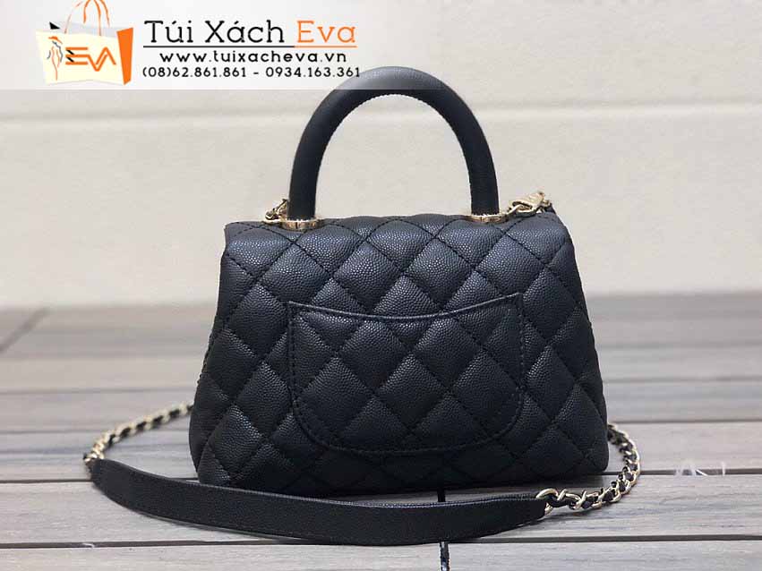 Túi Xách Chanel CocoHanlde Bag Siêu Cấp Màu Đen Đẹp.