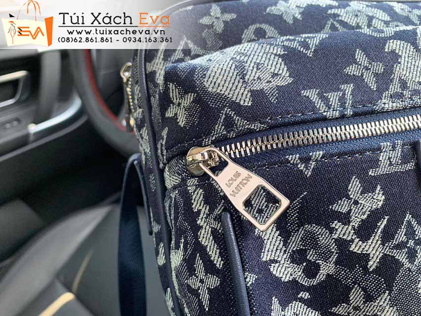 Túi Xách LV Monogram Tapestry Bag Siêu Cấp Màu Xanh Đẹp.