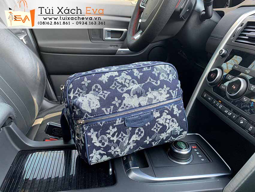 Túi Xách LV Monogram Tapestry Bag Siêu Cấp Màu Xanh Đẹp.