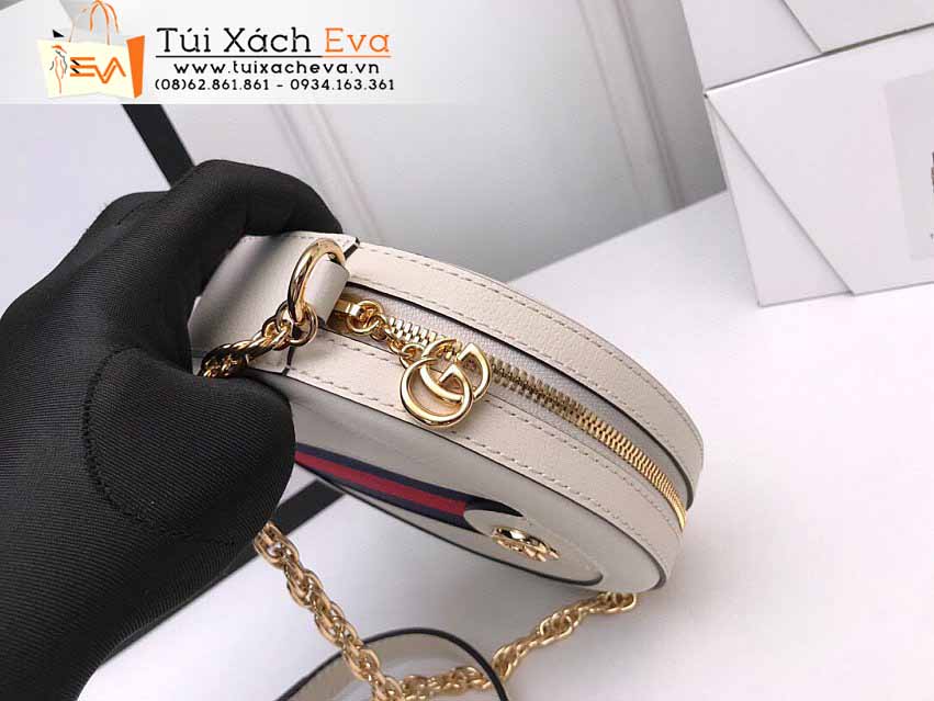 Túi Xách Gucci Ophida Bag Siêu Cấp Màu Trắng Đẹp M550618.