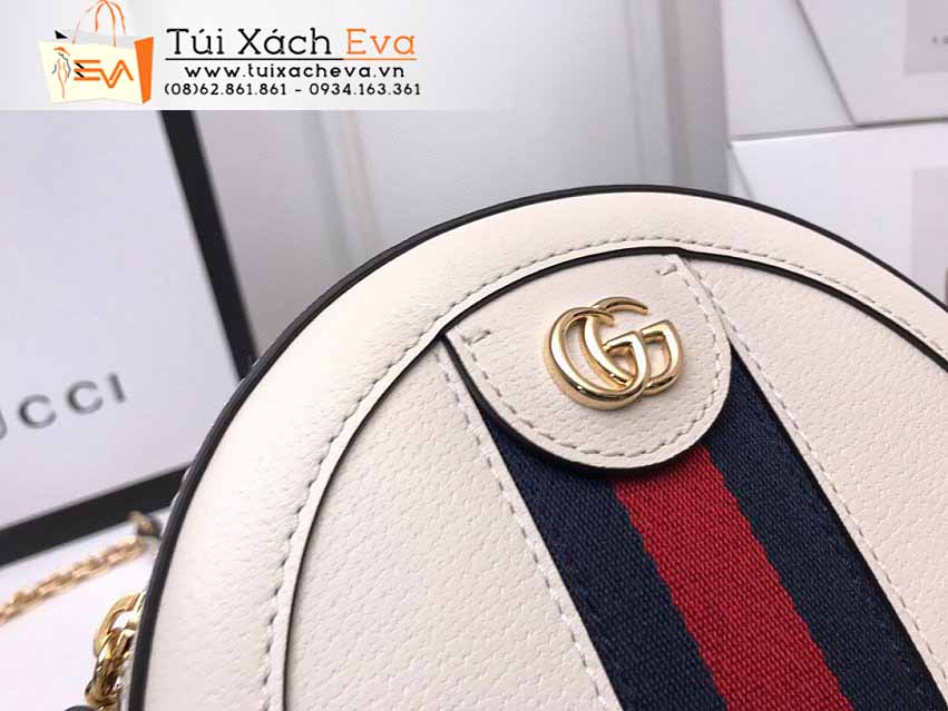 Túi Xách Gucci Ophida Bag Siêu Cấp Màu Trắng Đẹp M550618.