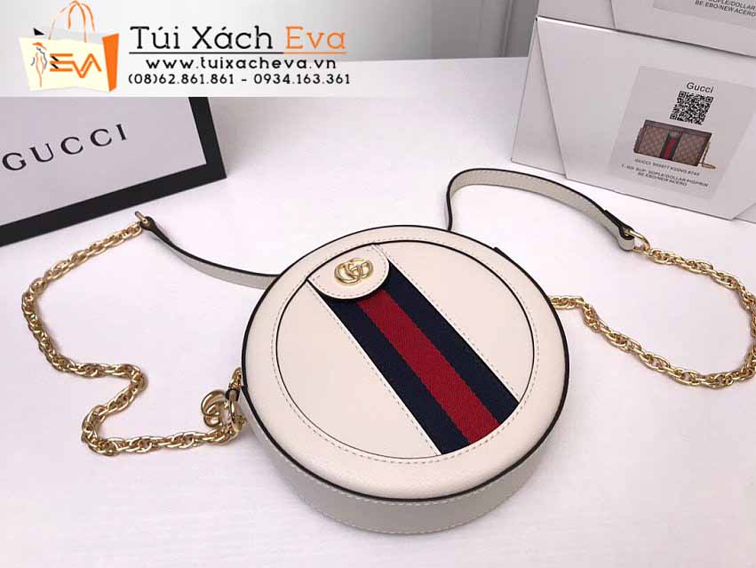 Túi Xách Gucci Ophida Bag Siêu Cấp Màu Trắng Đẹp M550618.