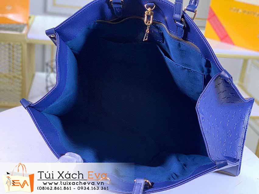 Túi Xách Lv Onthego Bag Siêu Cấp Màu Xanh Đẹp M44925.