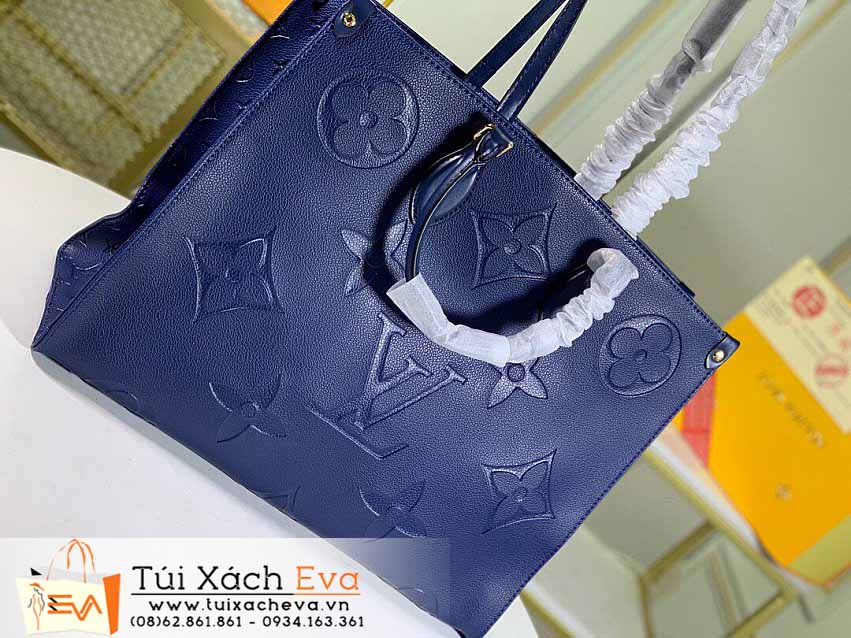 Túi Xách Lv Onthego Bag Siêu Cấp Màu Xanh Đẹp M44925.