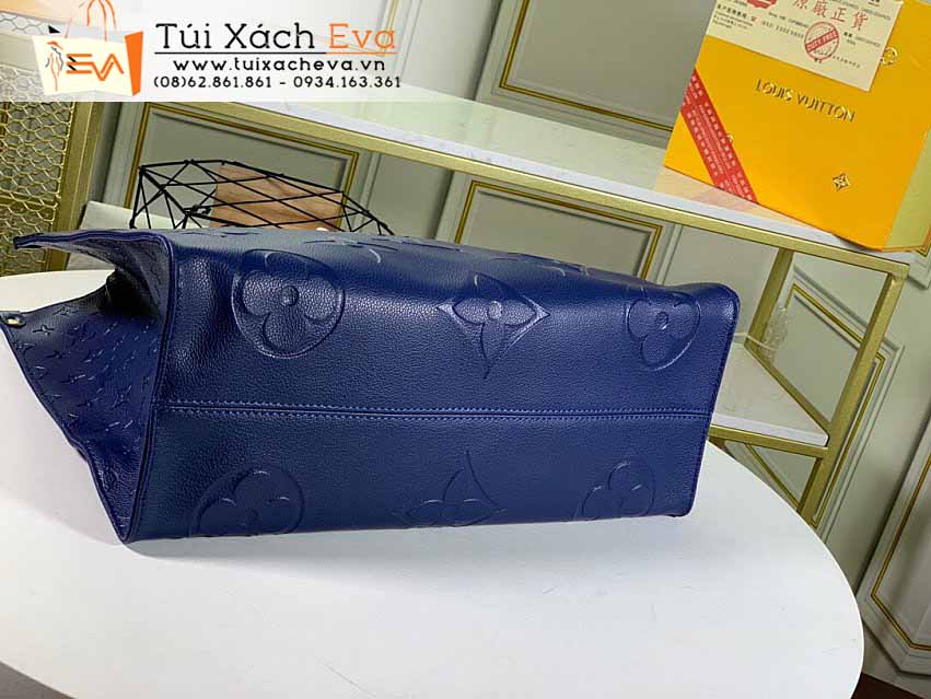 Túi Xách Lv Onthego Bag Siêu Cấp Màu Xanh Đẹp M44925.