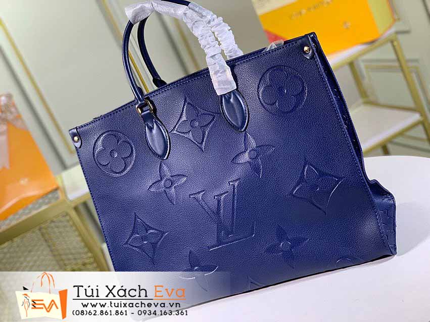 Túi Xách Lv Onthego Bag Siêu Cấp Màu Xanh Đẹp M44925.