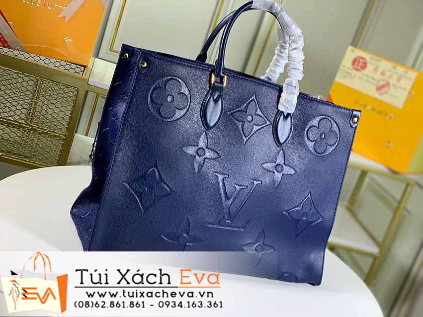 Túi Xách Lv Onthego Bag Siêu Cấp Màu Xanh Đẹp M44925.