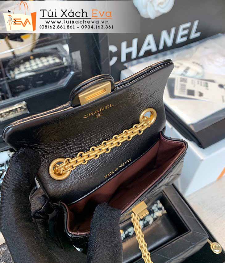 Túi Xách Chanel Classic Flap Mini Bag Siêu Cấp Màu Đen Đẹp.