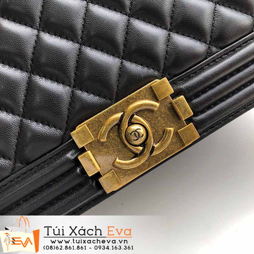 Túi Xách Chanel Boy Siêu Cấp Màu Đen Đẹp M67086.