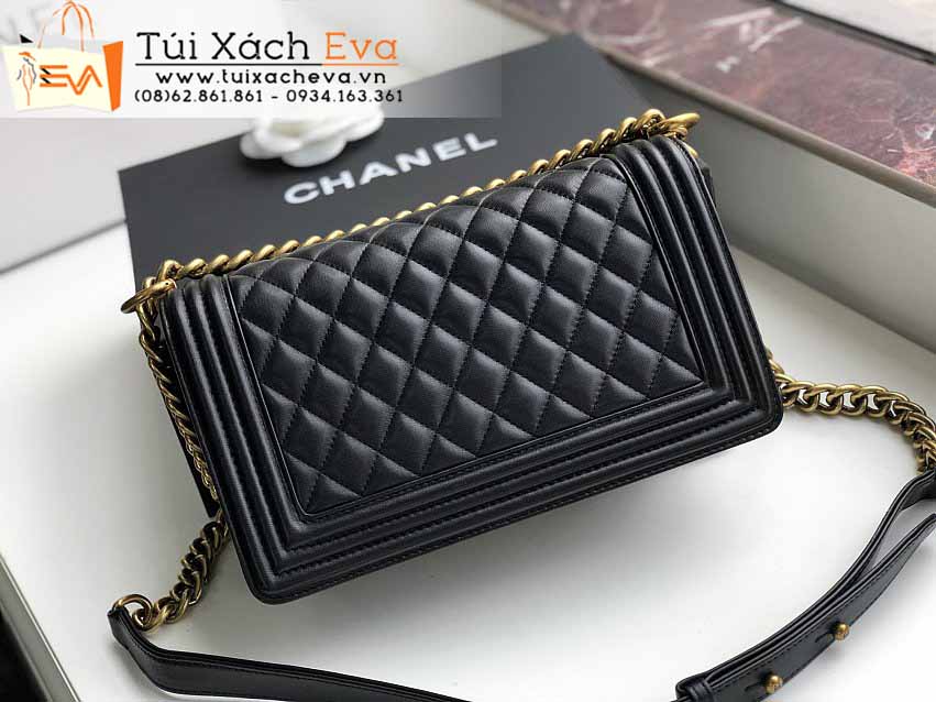 Túi Xách Chanel Boy Siêu Cấp Màu Đen Đẹp M67086.