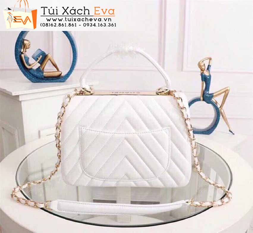 Túi Xách Chanel Trendy Bag Super Màu Trắng Đẹp.