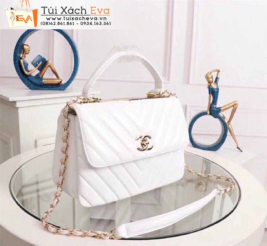 Túi Xách Chanel Trendy Bag Super Màu Trắng Đẹp.