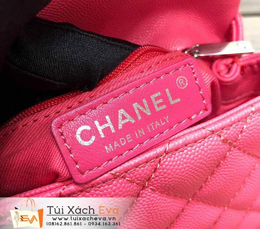 Túi Xách Chanel CocoHandle Mini Bag Siêu Cấp Màu Hồng Đẹp M2215.