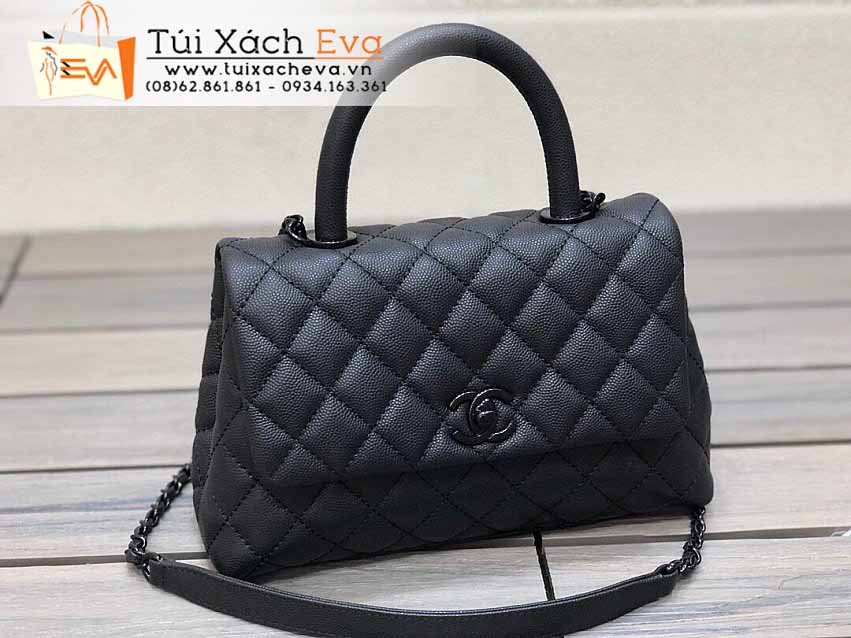 Túi Xách Chanel CocoHandle Mini Bag Siêu Cấp Màu Đen Đẹp M2215.