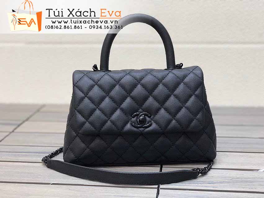 Túi Xách Chanel CocoHandle Mini Bag Siêu Cấp Màu Đen Đẹp M2215.