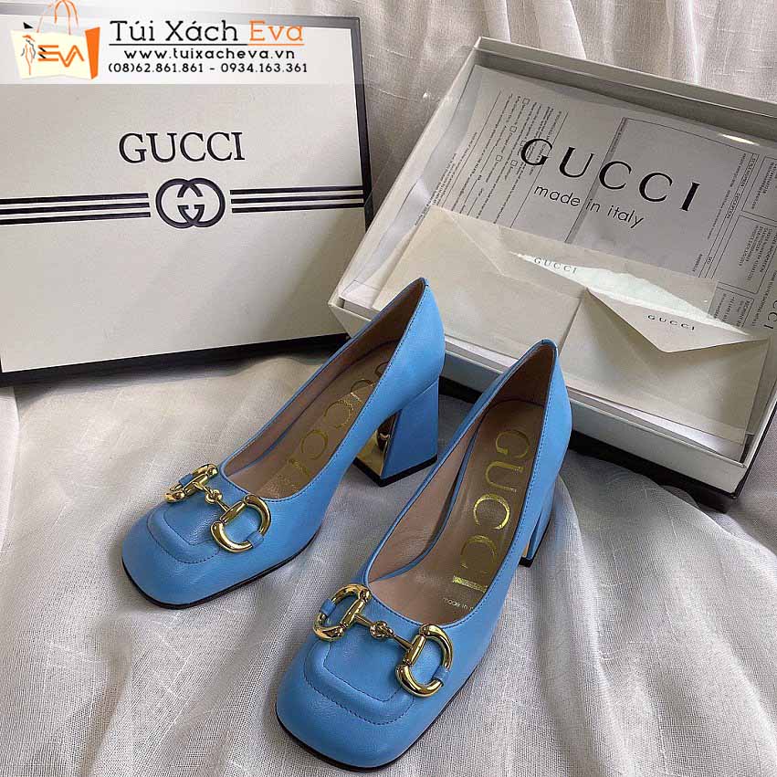 Giày Gucci Siêu Cấp Màu Xanh Đẹp.