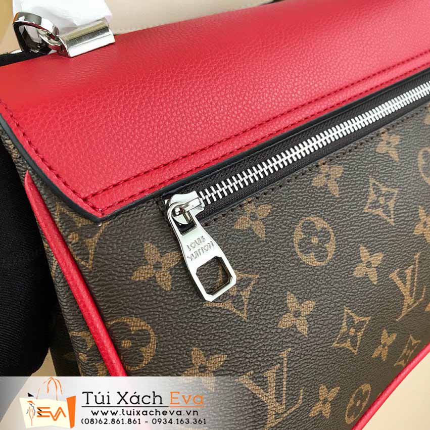 Túi Xách LV Bag Siêu Cấp Màu Nâu Phối Đỏ Đẹp M38415.