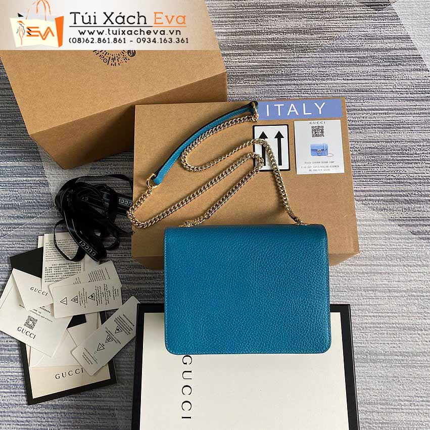 Túi Xách Gucci Bag Siêu Cấp Màu Xanh Đẹp M510304.