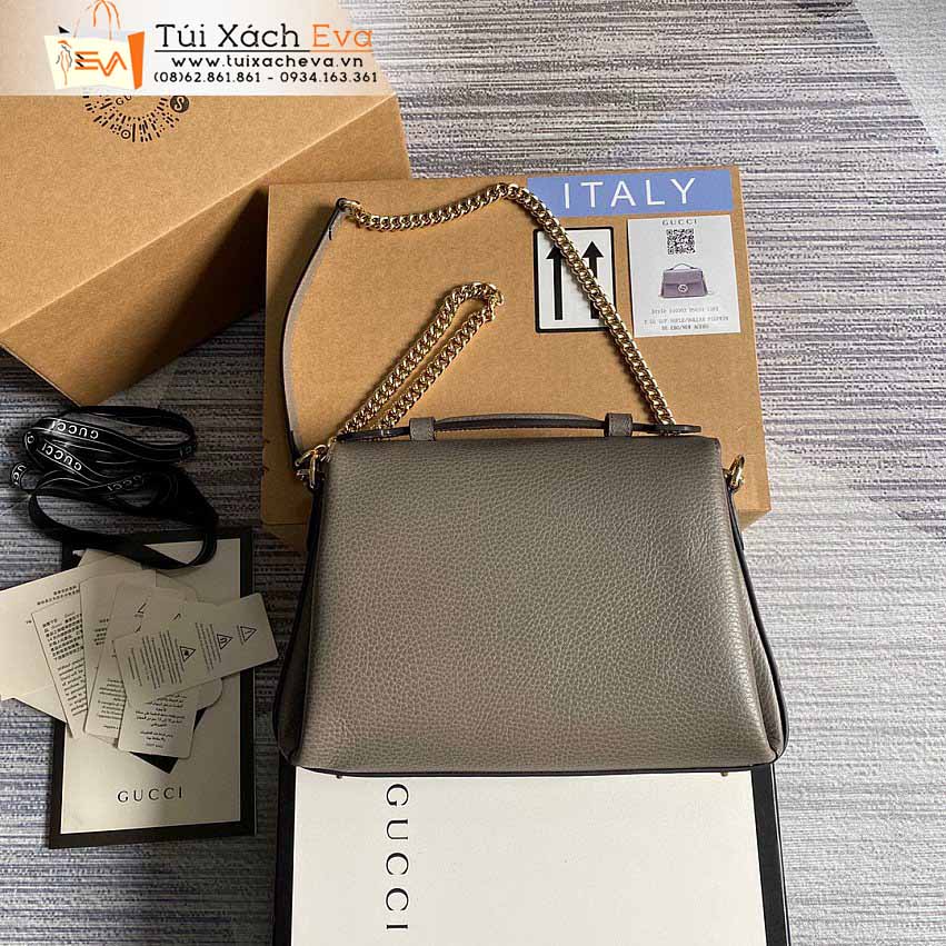 Túi Xách Gucci Bag Siêu Cấp Màu Xám Đẹp M510302.
