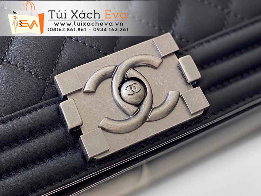 Túi Xách Chanel Leboy Bag Siêu Cấp Màu Đen Đẹp,