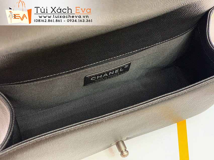 Túi Xách Chanel Leboy Bag Siêu Vip Màu Đen Đẹp.