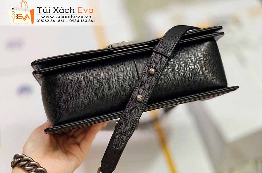 Túi Xách Chanel Leboy Bag Siêu Vip Màu Đen Đẹp.