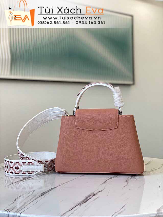 Túi Xách LV Capucines Bag Siêu Cấp Màu Cam Đẹp M57218.