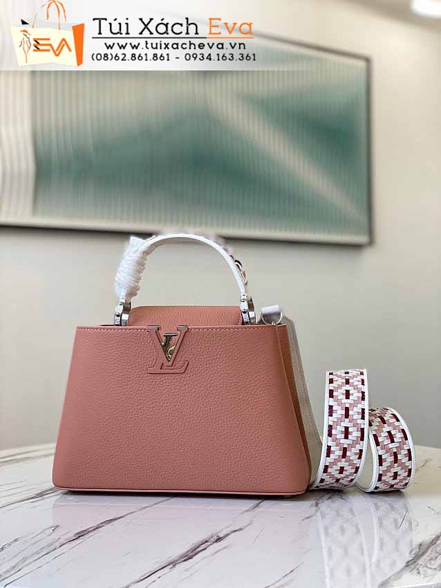 Túi Xách LV Capucines Bag Siêu Cấp Màu Cam Đẹp M57218.