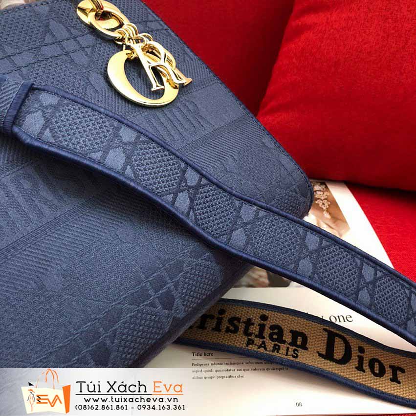 Túi Xách DIor Lady Bag Siêu Cấp Màu Xanh Đẹp M1294.