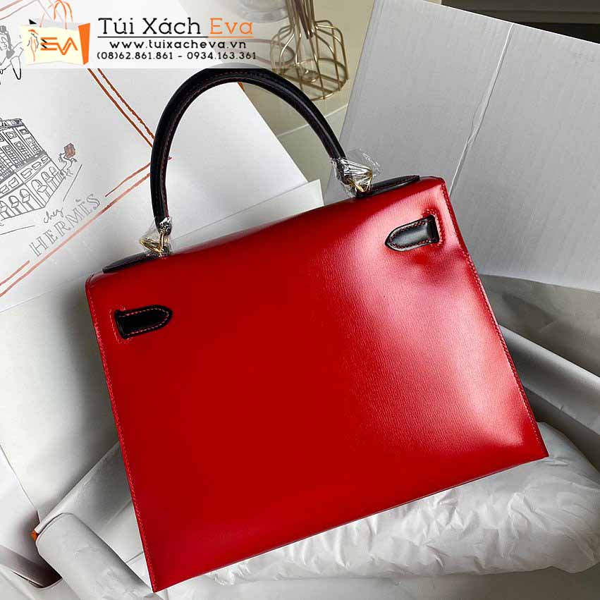 Túi Xách Hermes Kelly Bag Siêu Cấp Màu Đỏ Đẹp.