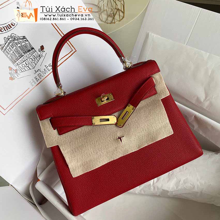 Túi Xách Hermes Kelly Bag Siêu Cấp Màu Hồng Đẹp.