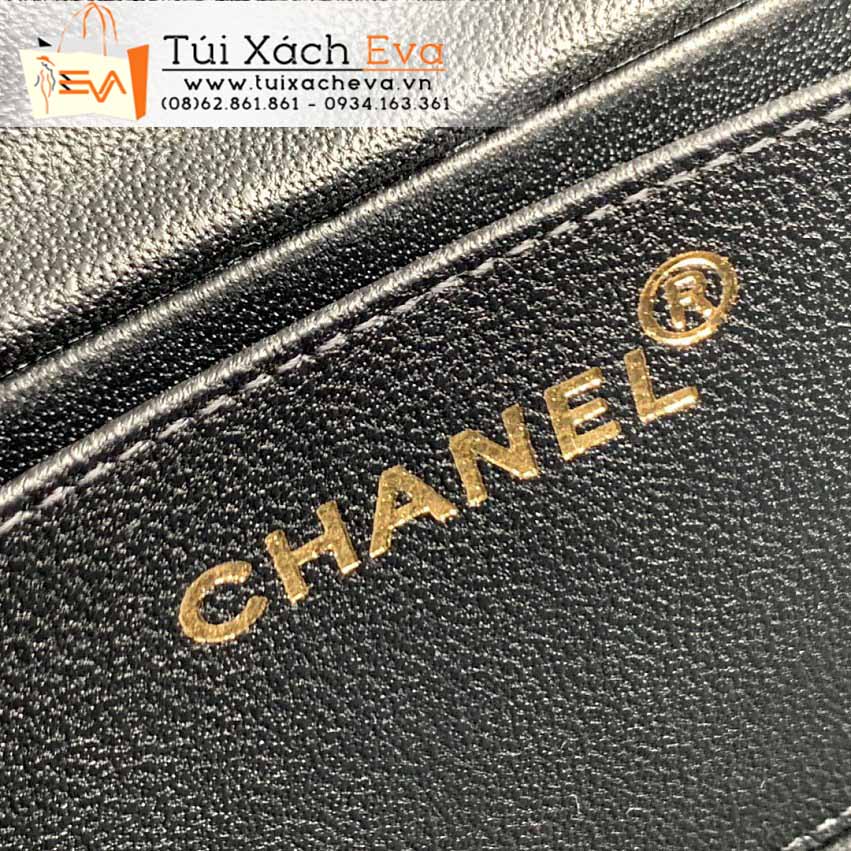 Túi Xách Chanel Vintage Bag SIêu Cấp Màu Đen Đẹp M028165.