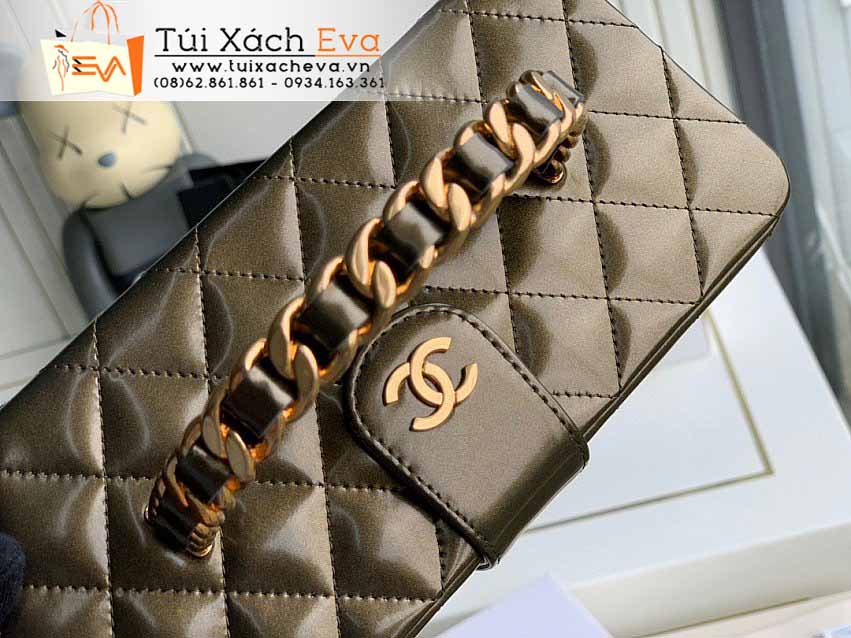 Túi Xách Chanel Vintage Bag SIêu Cấp Màu Đen Đẹp M028165.