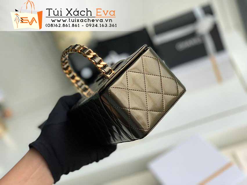 Túi Xách Chanel Vintage Bag SIêu Cấp Màu Đen Đẹp M028165.