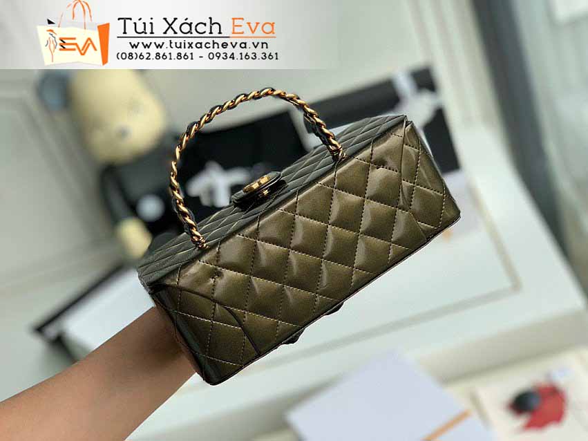 Túi Xách Chanel Vintage Bag SIêu Cấp Màu Đen Đẹp M028165.