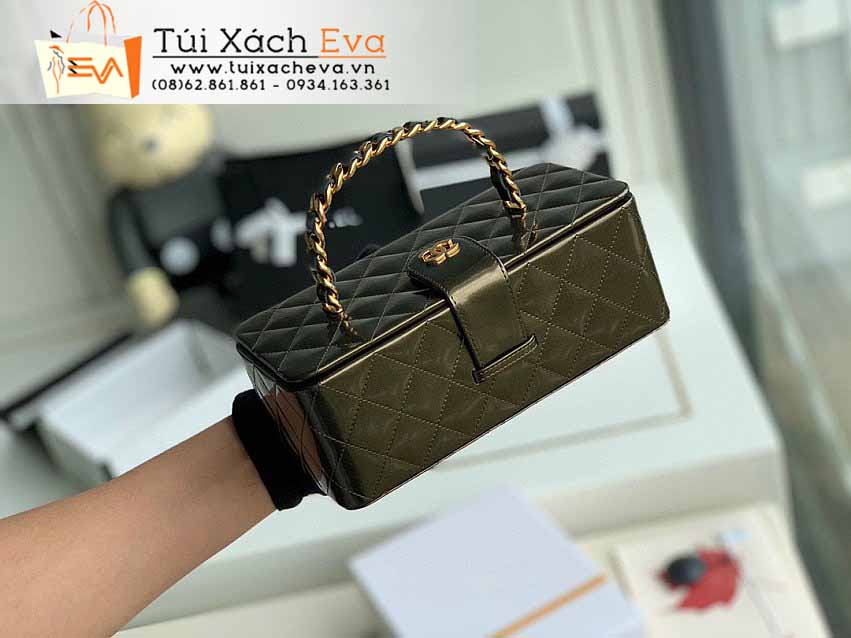Túi Xách Chanel Vintage Bag SIêu Cấp Màu Đen Đẹp M028165.