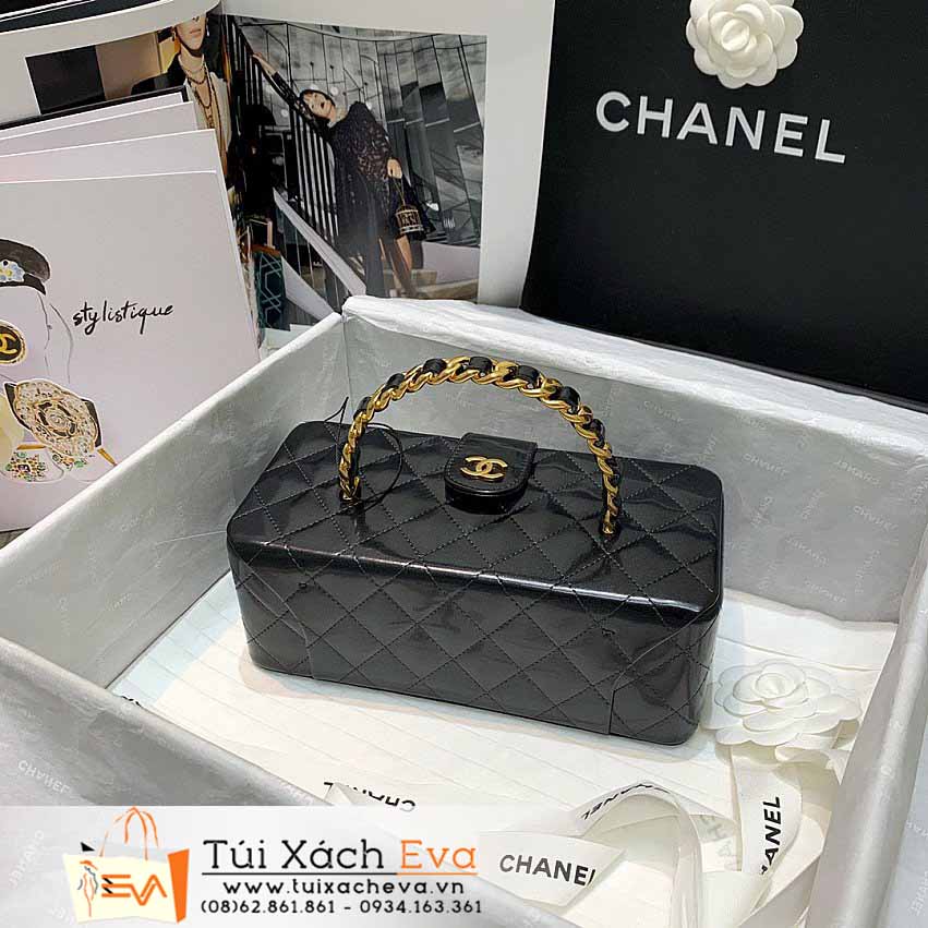 Túi Xách Chanel Vintage Bag Siêu Cấp Màu Đen Đẹp M01919.
