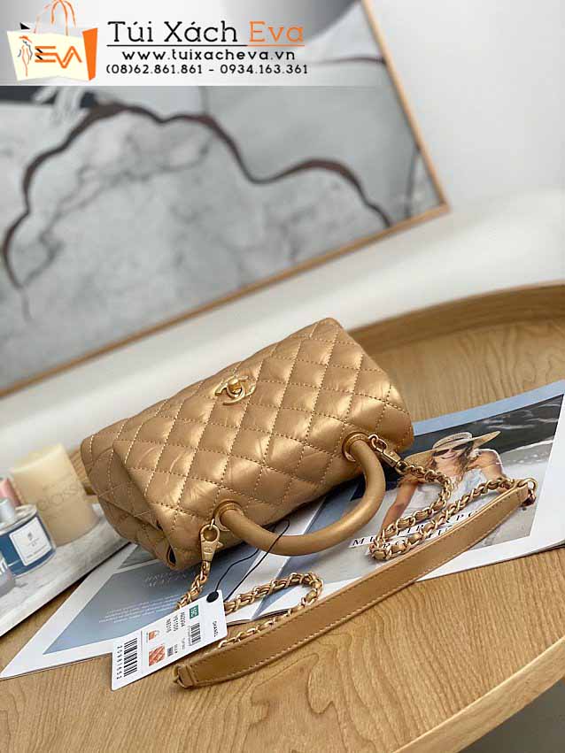 Túi Xách Chanel Bag Siêu Cấp Màu Vàng Đẹp M92994.