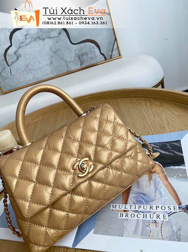 Túi Xách Chanel Bag Siêu Cấp Màu Vàng Đẹp M92994.