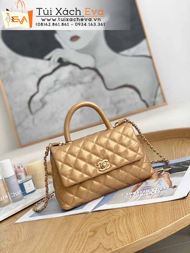 Túi Xách Chanel Bag Siêu Cấp Màu Vàng Đẹp M92994.