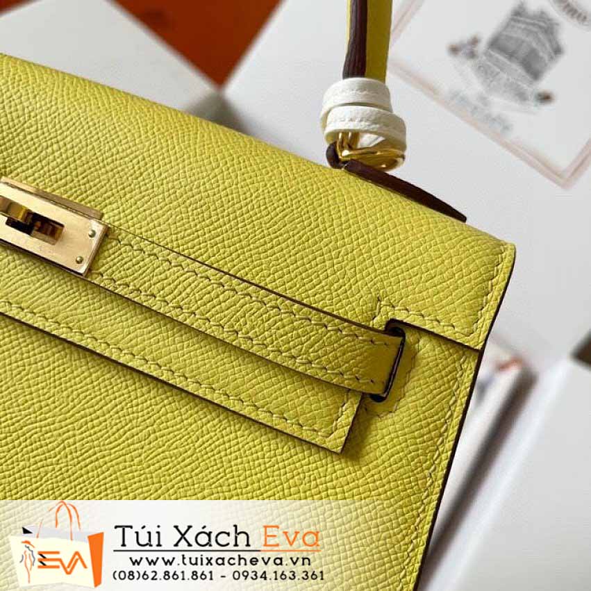 Túi Xách Hermes Kelly Bag Siêu Cấp Màu Vàng Đẹp.