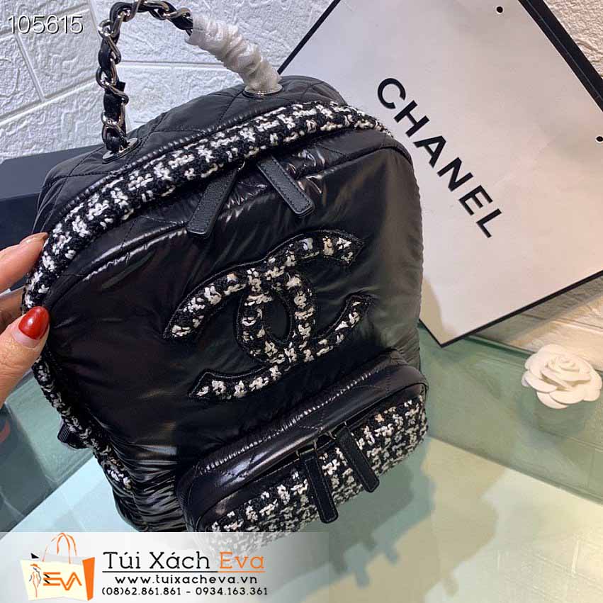 Balo Chanel Bag Siêu Cấp Màu Đen Đẹp M2109.