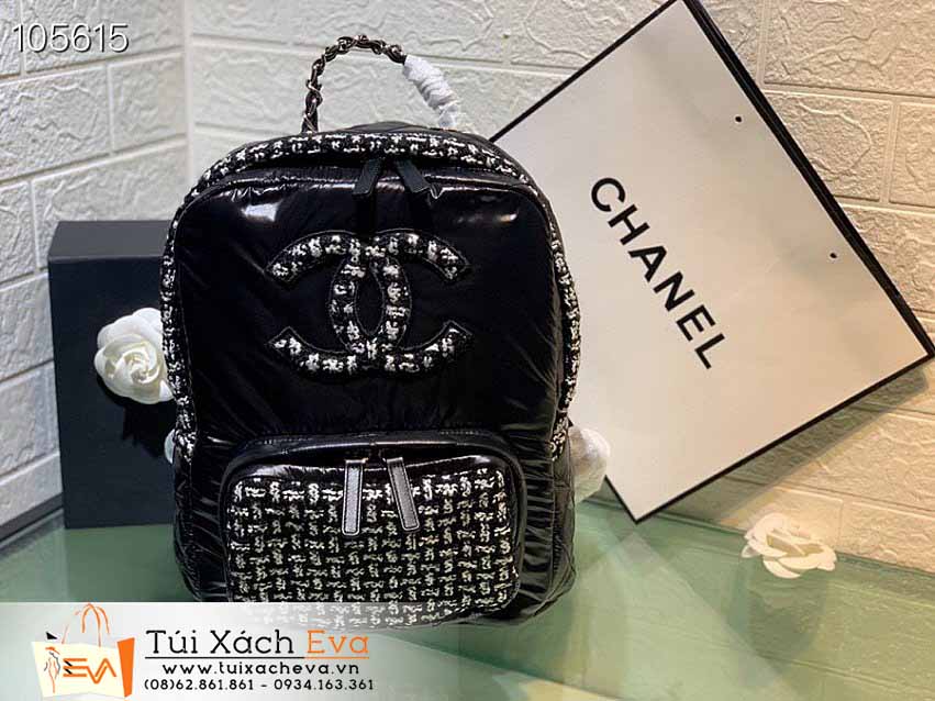 Balo Chanel Bag Siêu Cấp Màu Đen Đẹp M2109.