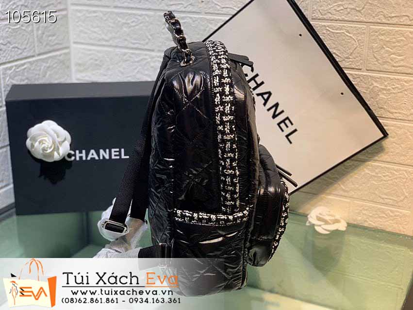 Balo Chanel Bag Siêu Cấp Màu Đen Đẹp M2109.